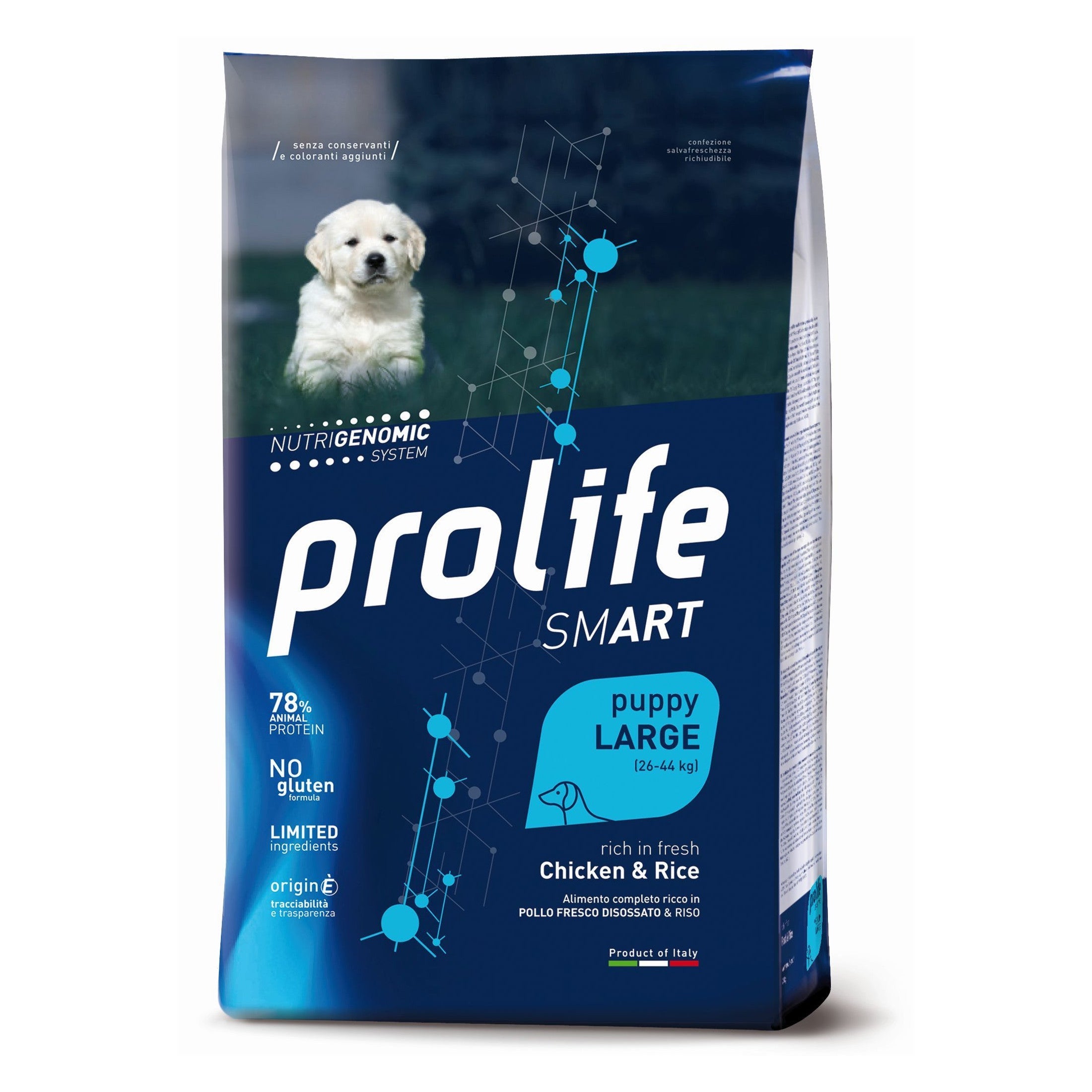 Prolife Puppy Large Pollo&Riso 10 kg Prolife Puppy Large Pollo&Riso 10 kg